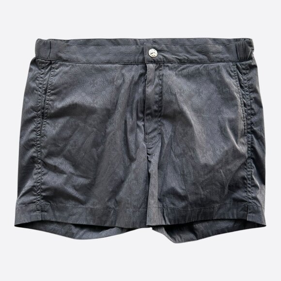 Chrome Hearts Black Cross Jacquard Swim Shorts